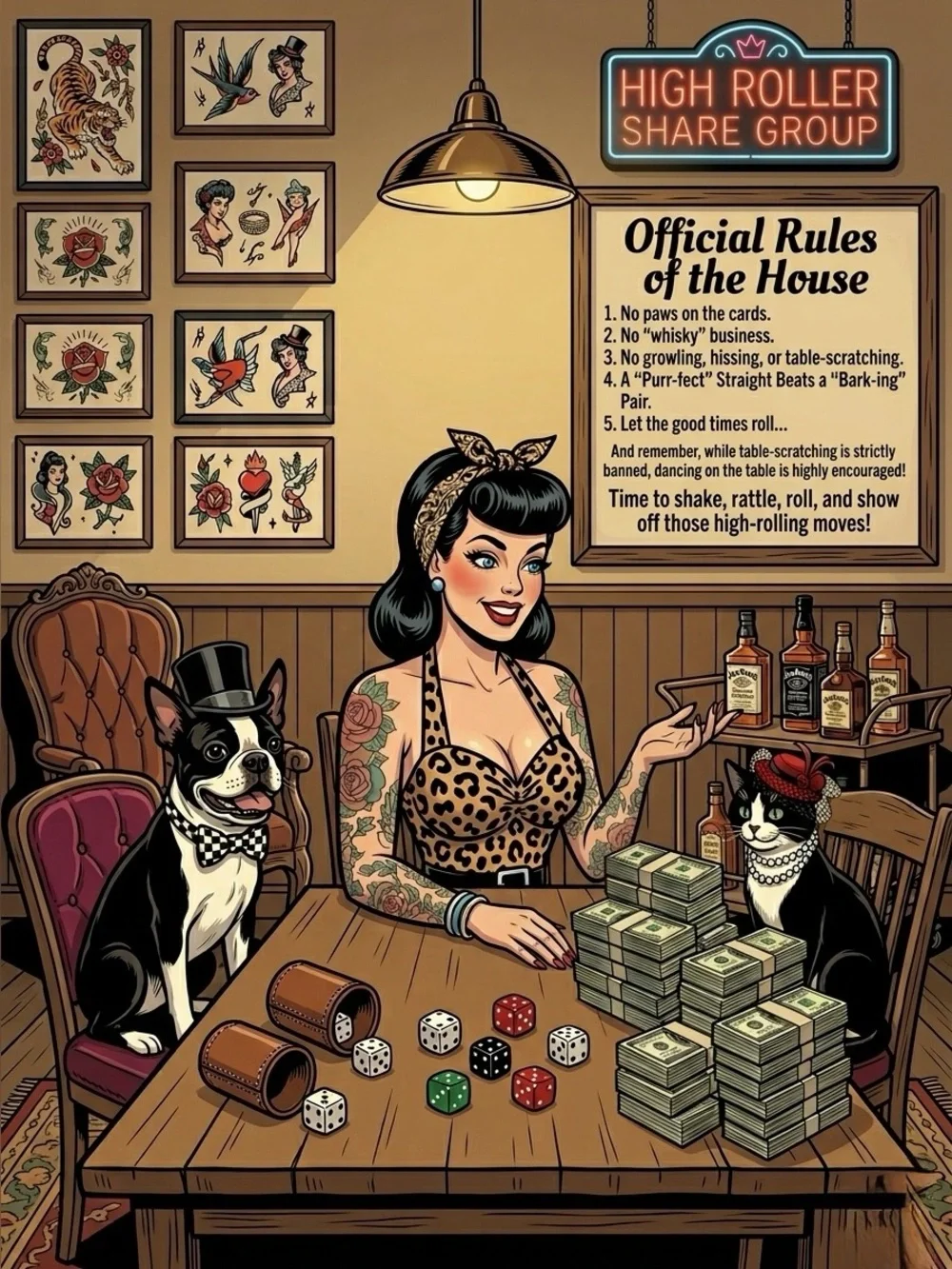 CLOSED Saturday, August 15 & Sunday, August 16  High Rollin’ Share Jive